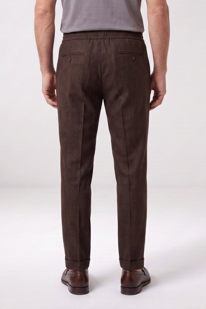 Giordano Certosa Pantalon - Donkerbruin