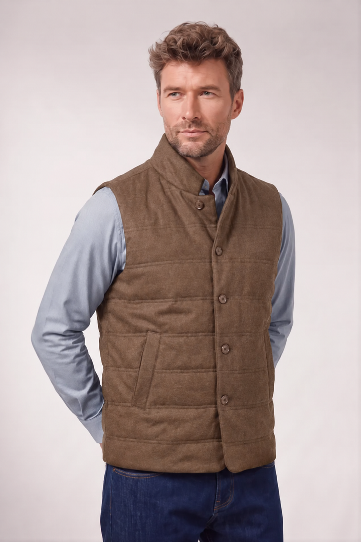 Owen Wolmix Bodywarmer - Bruin