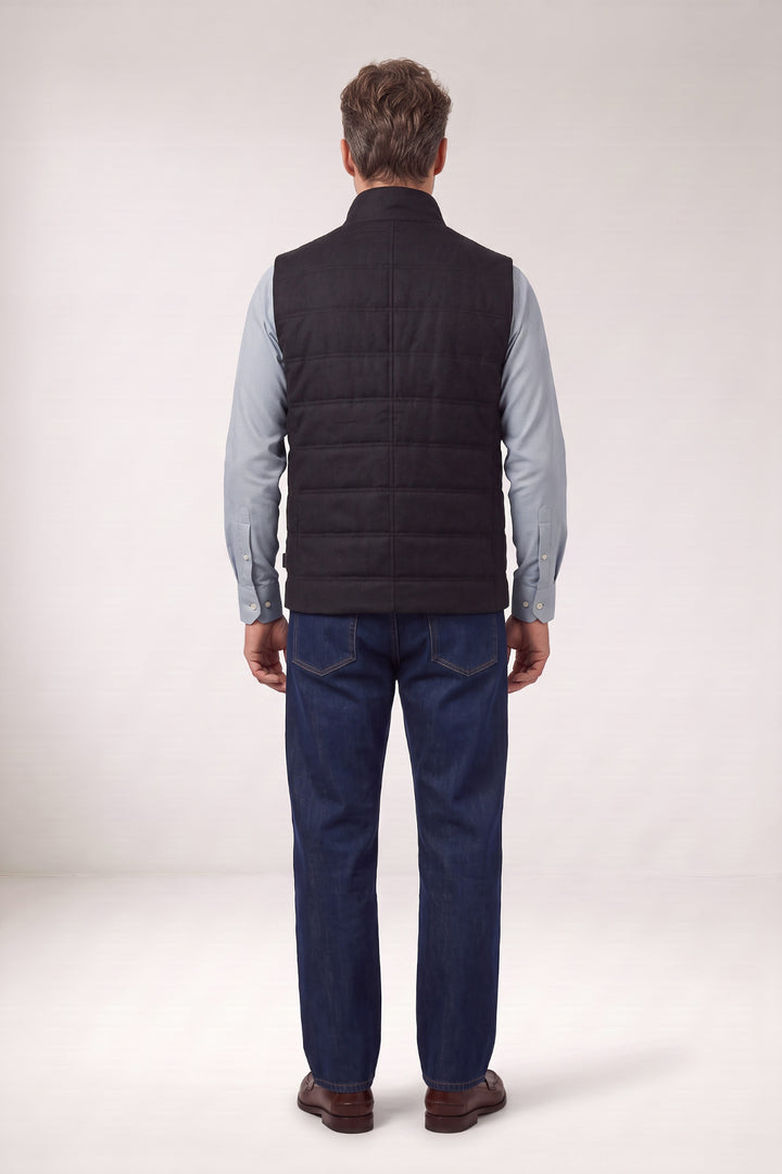 Owen Regular Fit Bodywarmer - Blauw