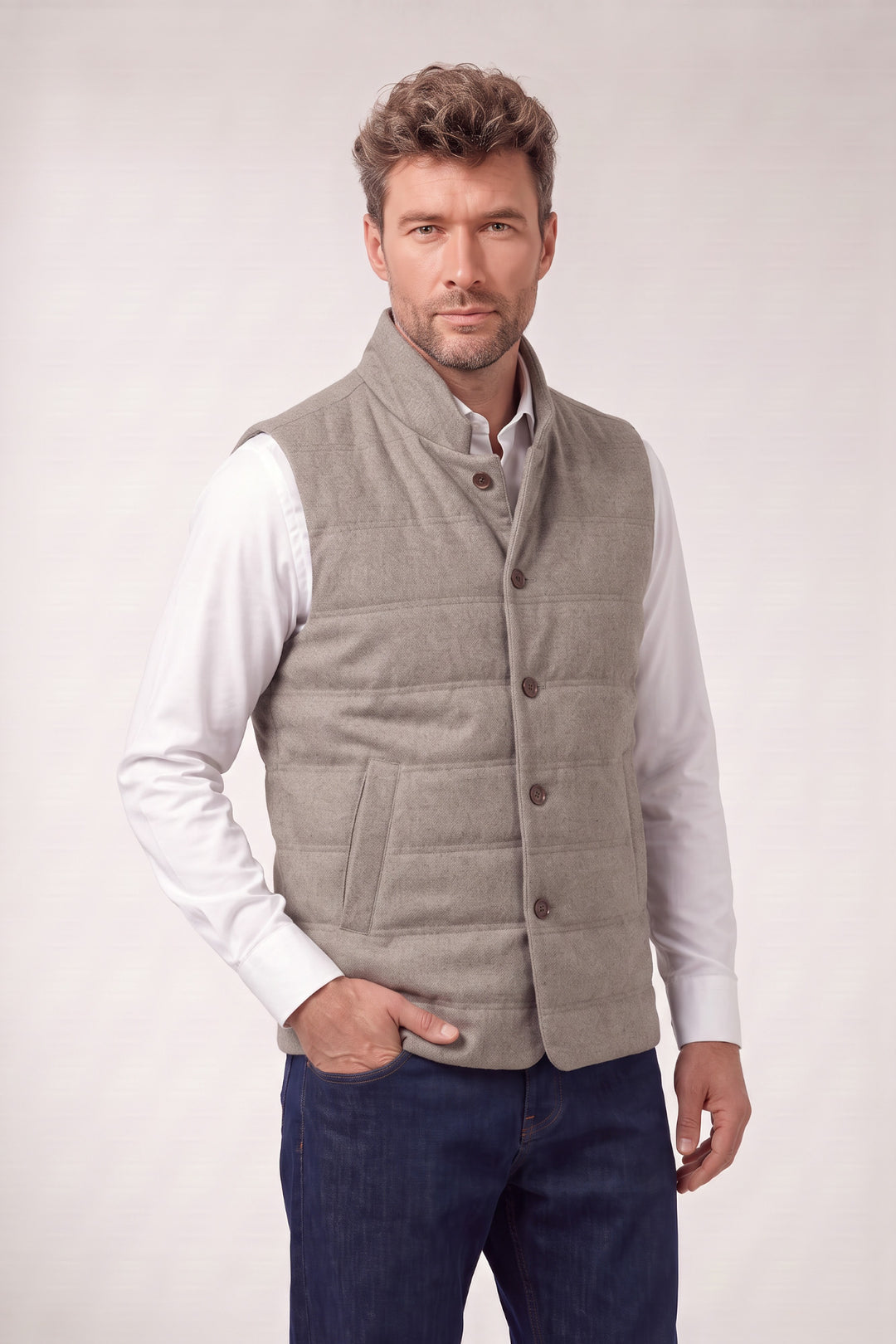 Owen Womix Bodywarmer - Grijs