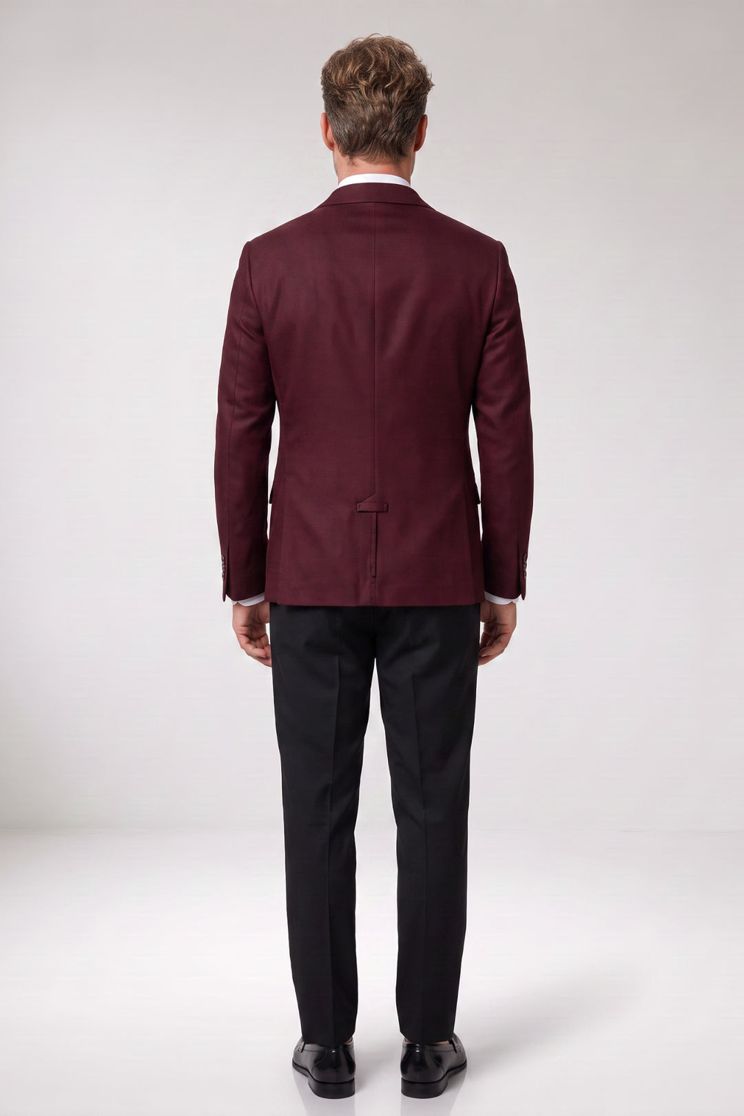 Giordano Roberto Luxury Wool Colbert - Rood