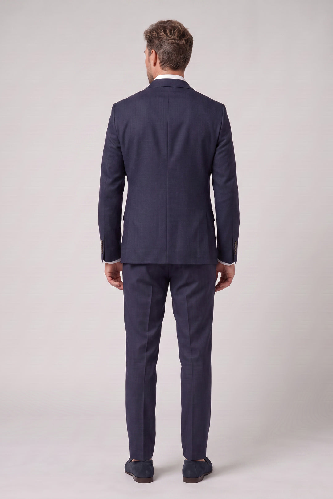 Giordano Roberto Luxury Wool Colbert - Blauw
