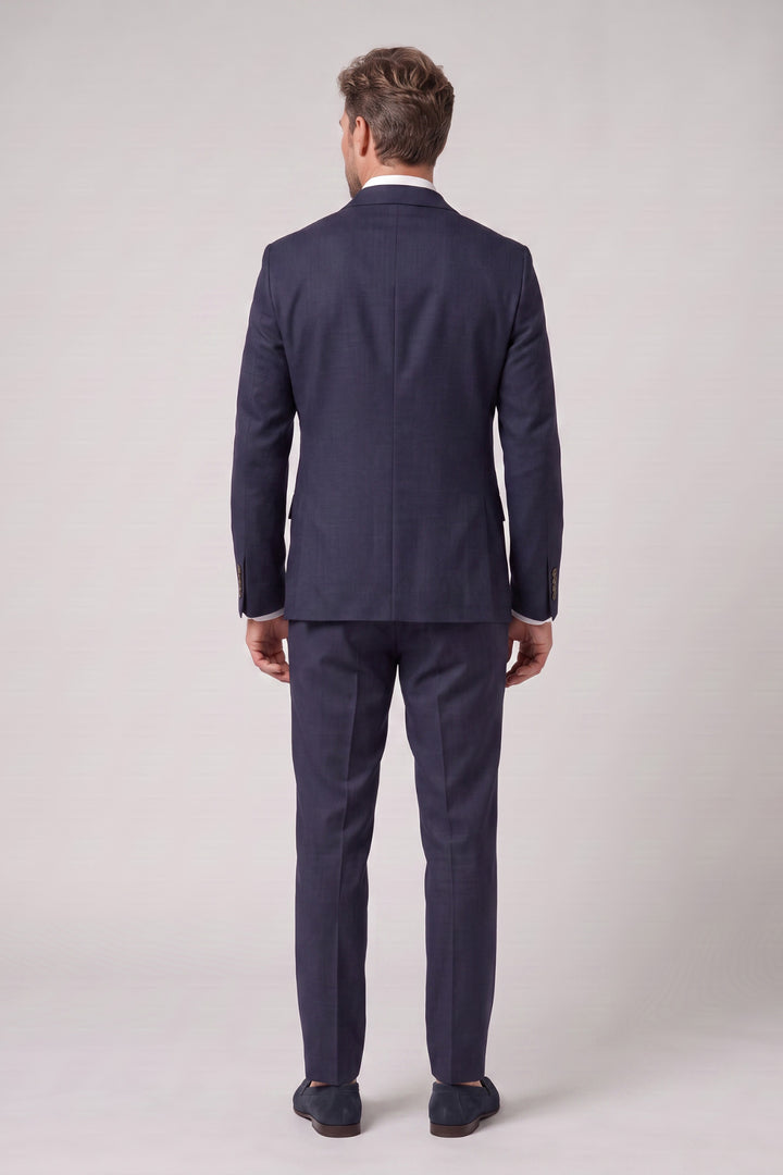 Giordano Roberto Luxury Wool Colbert - Blauw