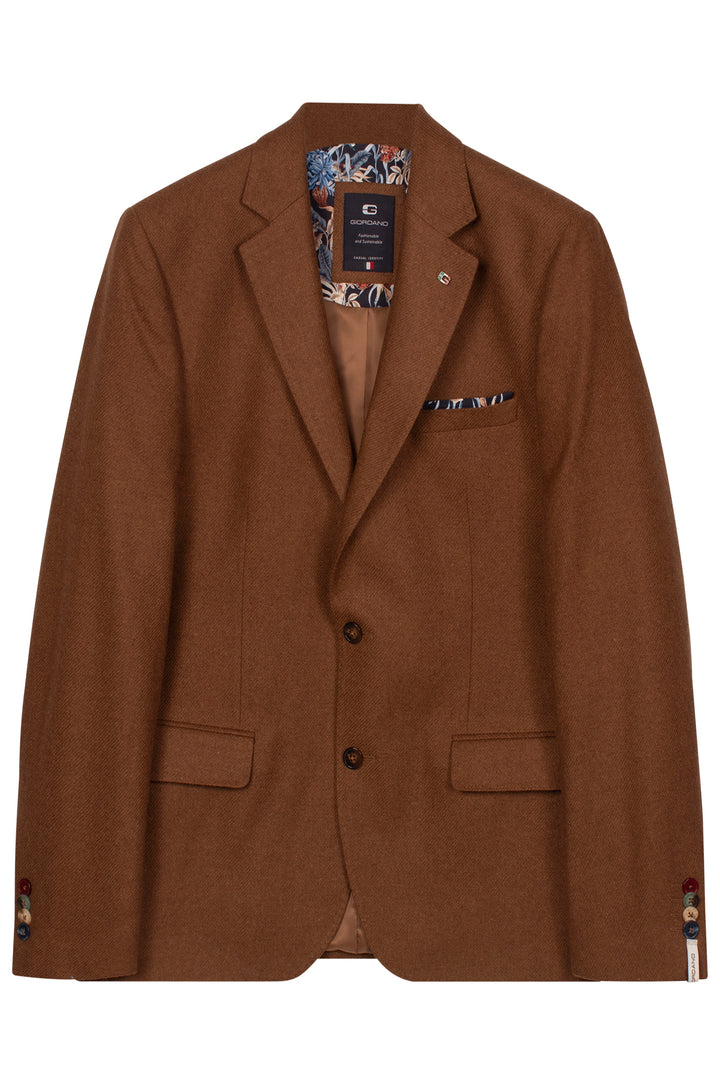 Giordano Roberto Luxury Wool Colbert - Beige