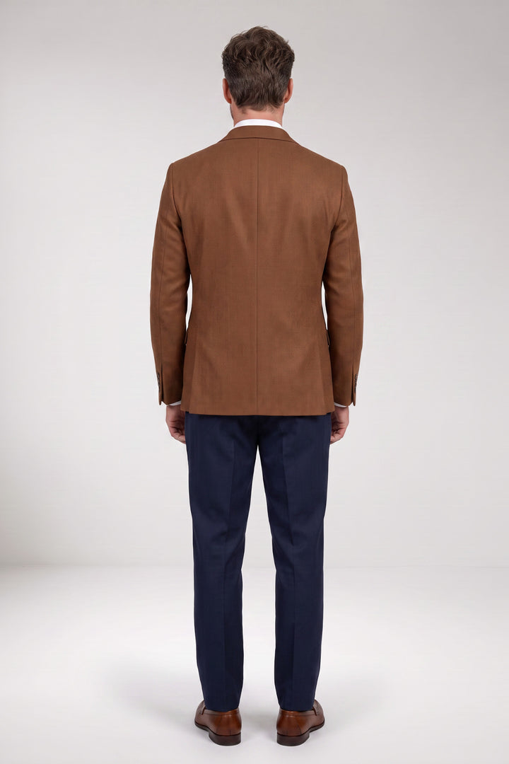 Giordano Roberto Luxury Wool Colbert - Beige
