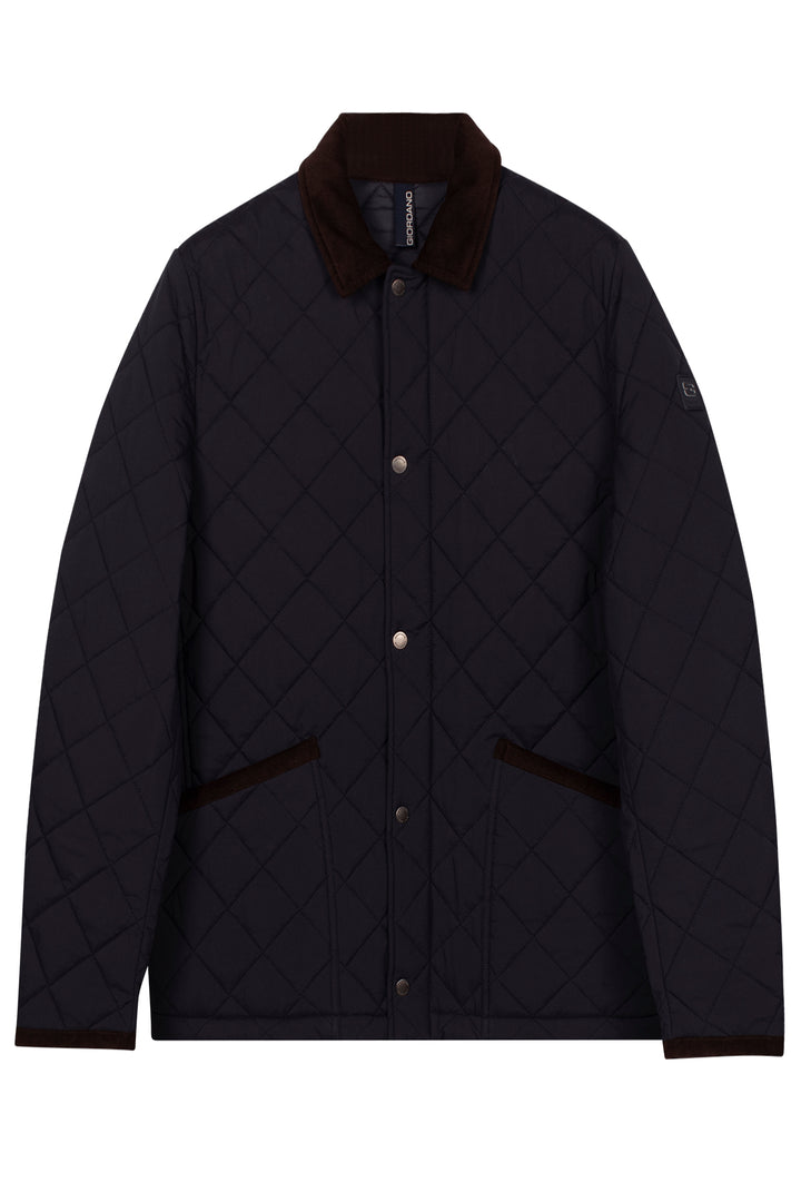 Palermo Light Quilted Short Jacket - Blauw
