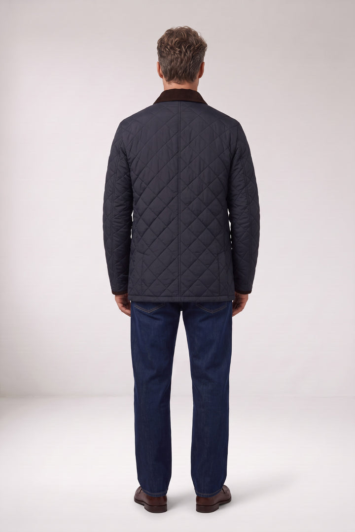 Palermo Light Quilted Short Jacket - Blauw