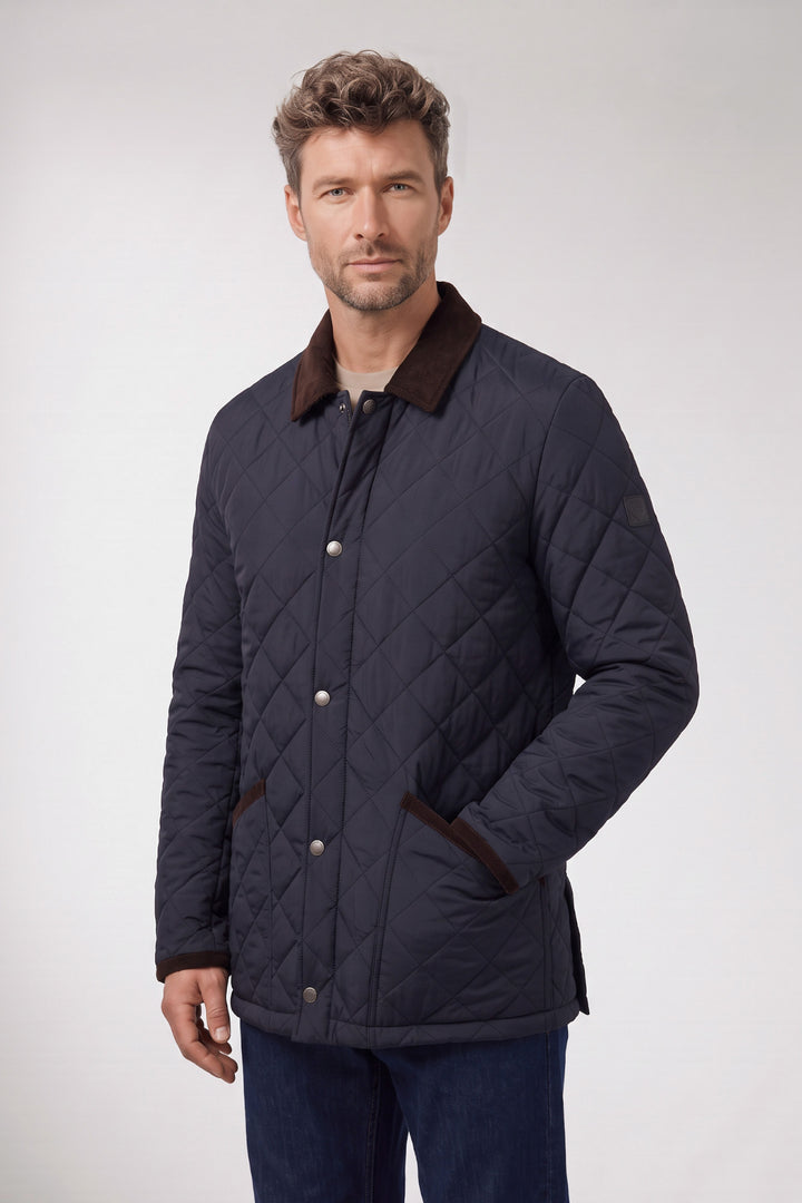 Palermo Light Quilted Short Jacket - Blauw