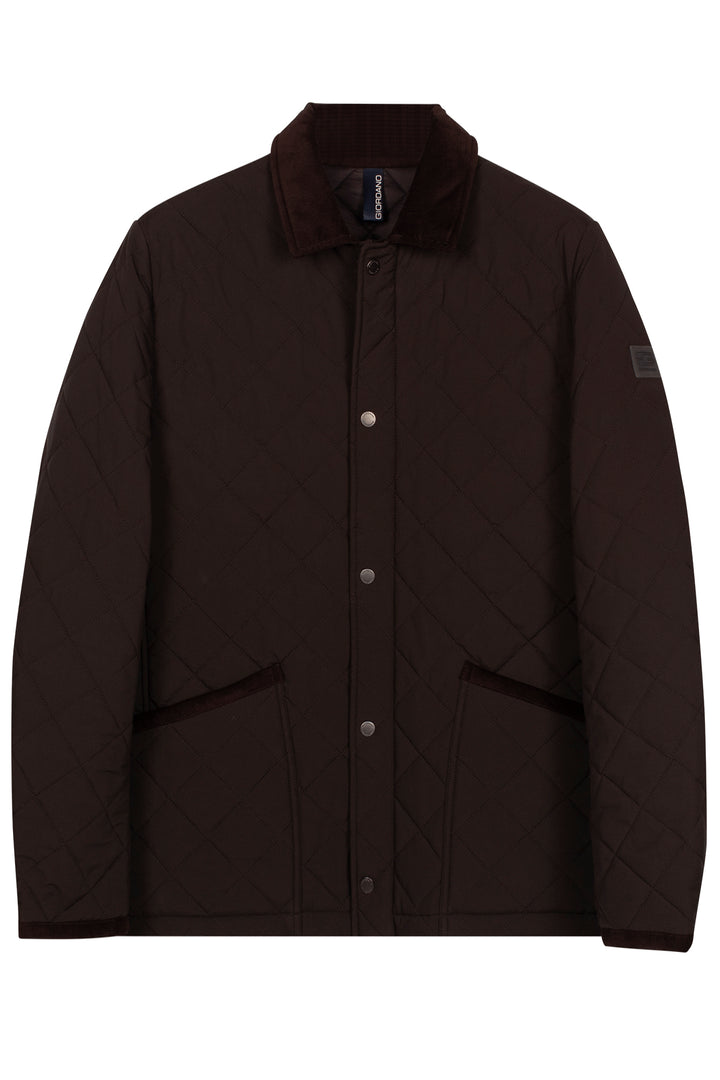 Palermo Light Quilted Short Jacket - Bruin