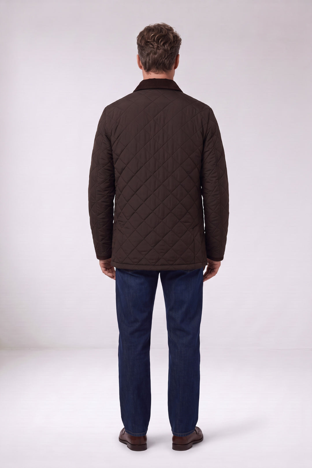 Palermo Light Quilted Short Jacket - Bruin