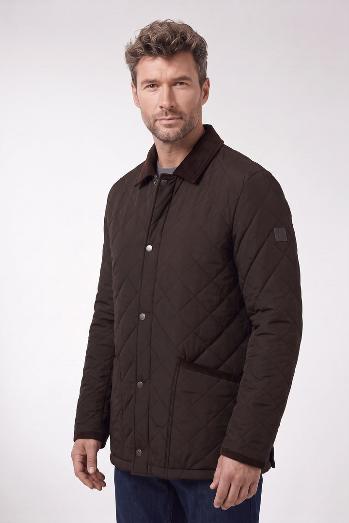 Palermo Light Quilted Short Jacket - Bruin