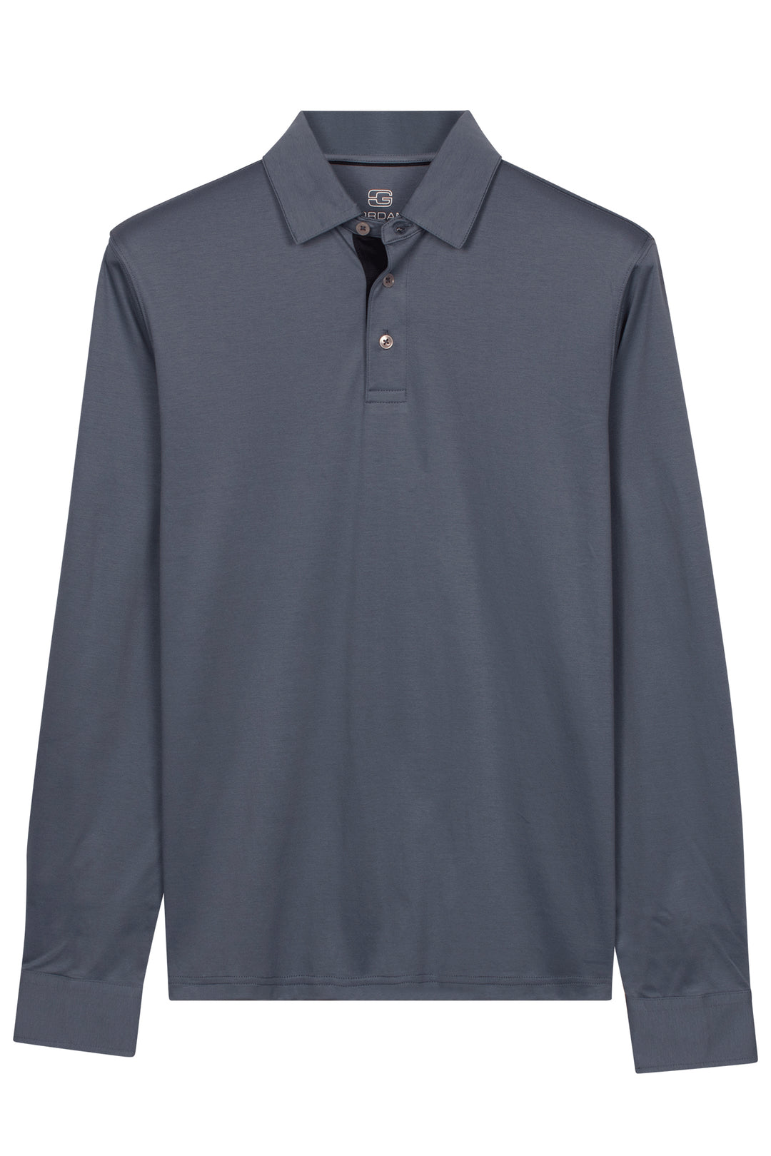 Giordano Luke Liquid Cotton Polo - Denimblauw
