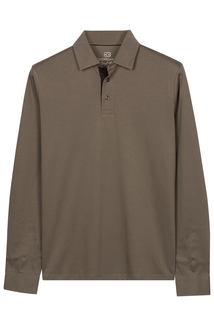 Luke Liquid Cotton Polo - Groen