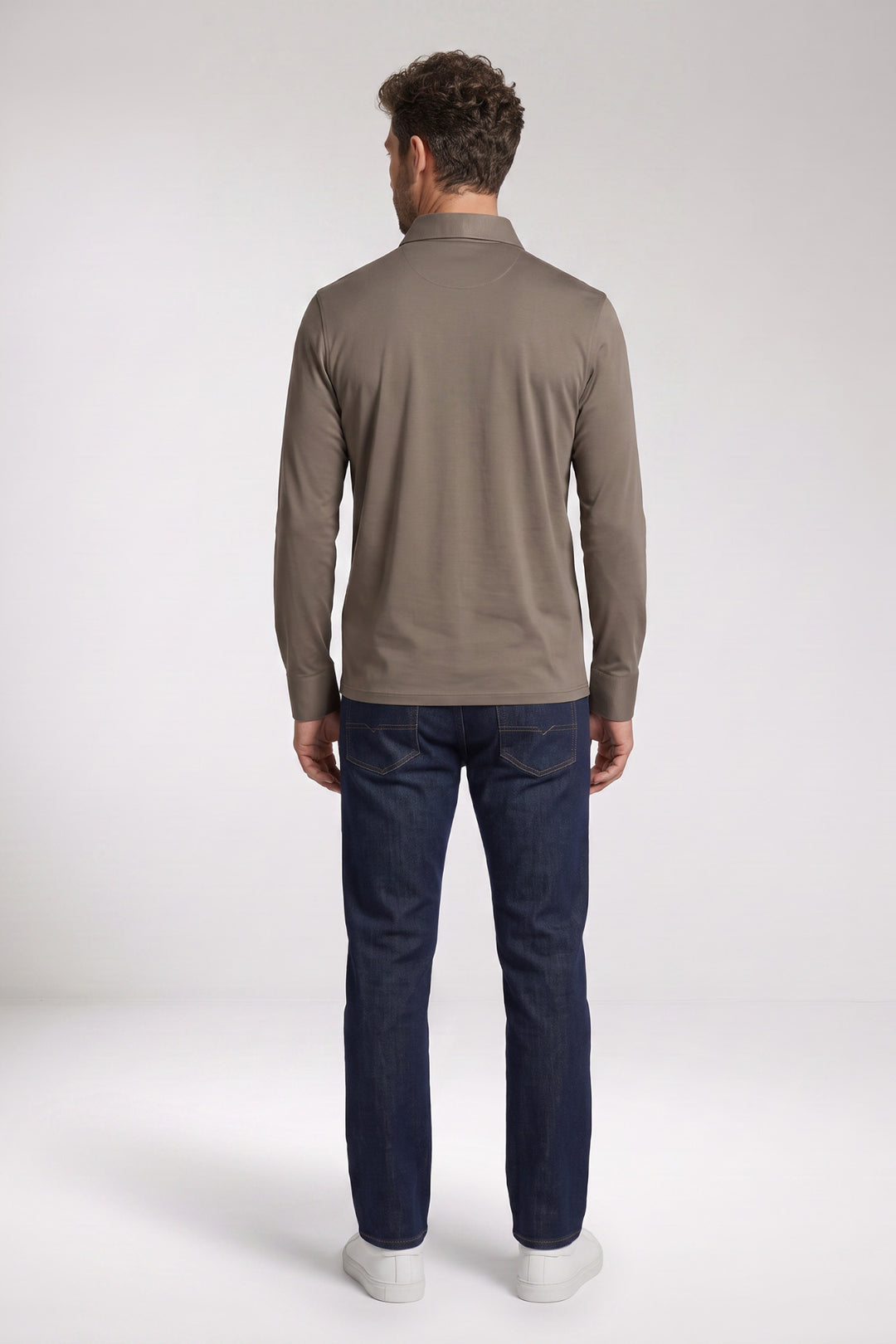 Luke Liquid Cotton Polo - Groen