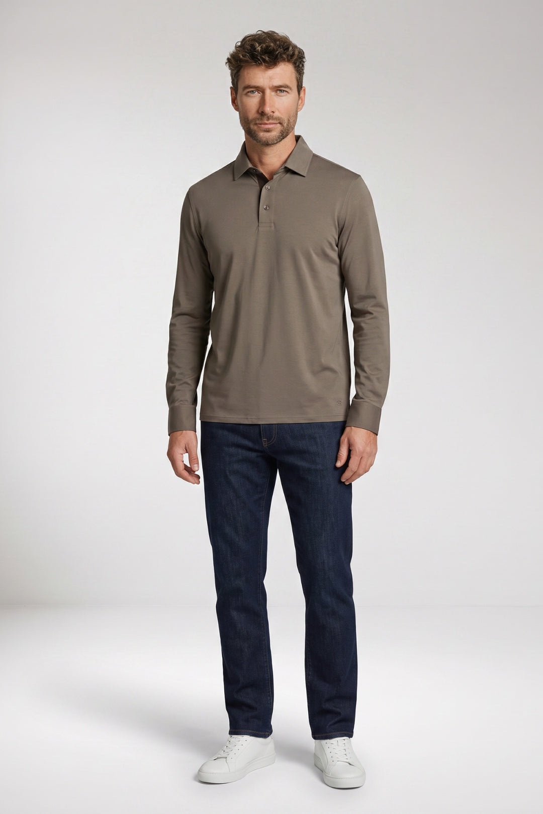 Luke Liquid Cotton Polo - Groen
