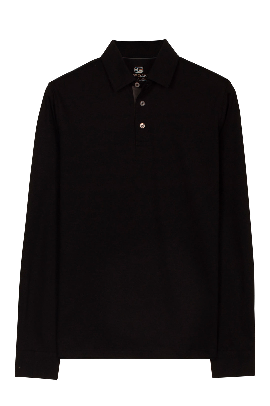 Giordano Luke Liquid Cotton Polo - Zwart
