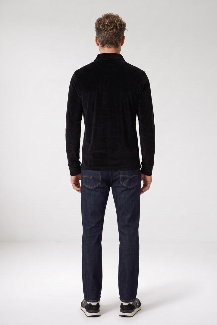 Giordano Luke Liquid Cotton Polo - Zwart