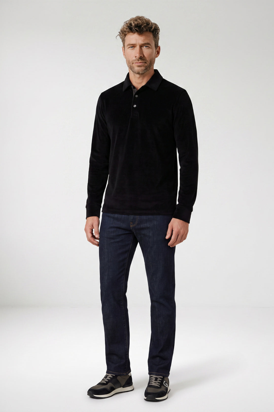 Giordano Luke Liquid Cotton Polo - Zwart
