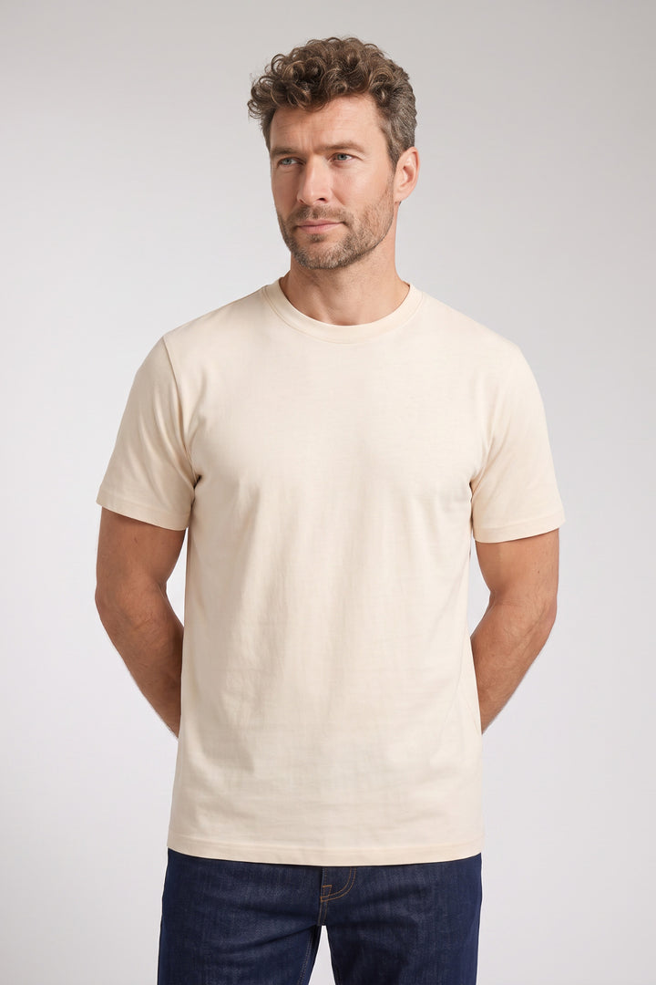 Luca Liquid Cotton T-shirt - Off-white