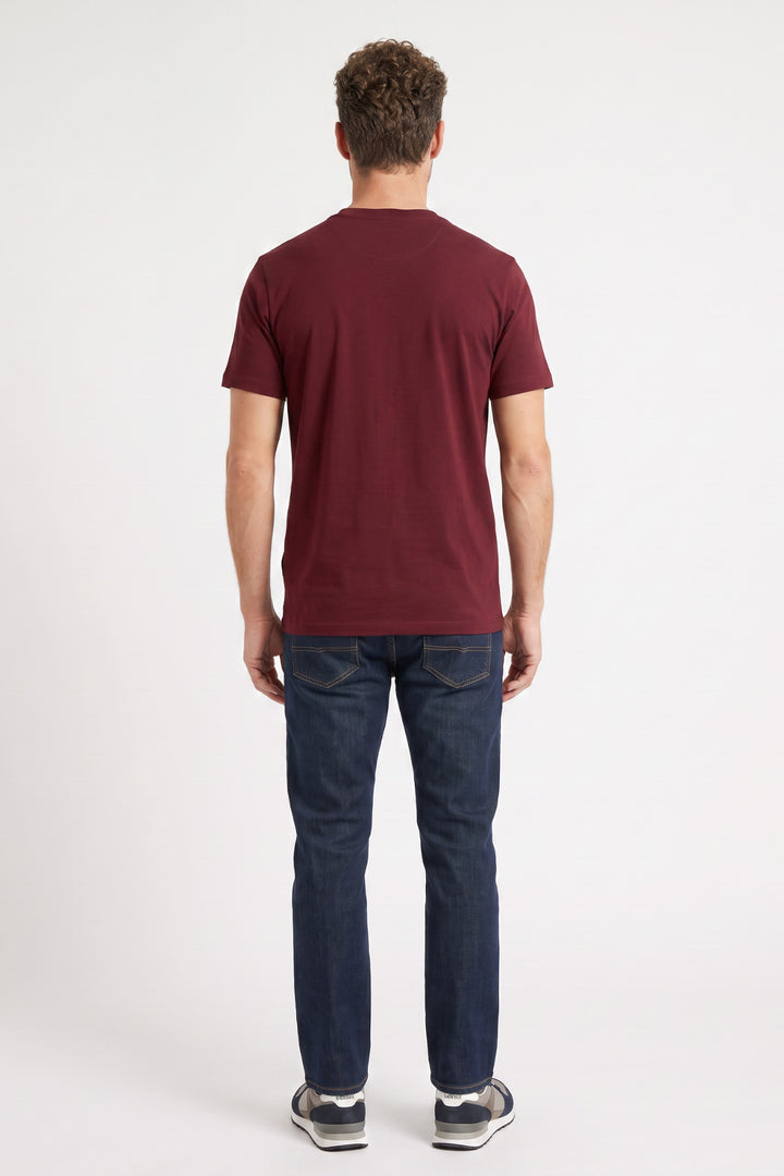 Luca Liquid Cotton T-shirt - Rood