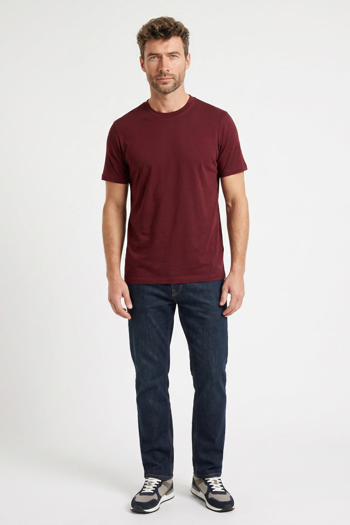 Luca Liquid Cotton T-shirt - Rood