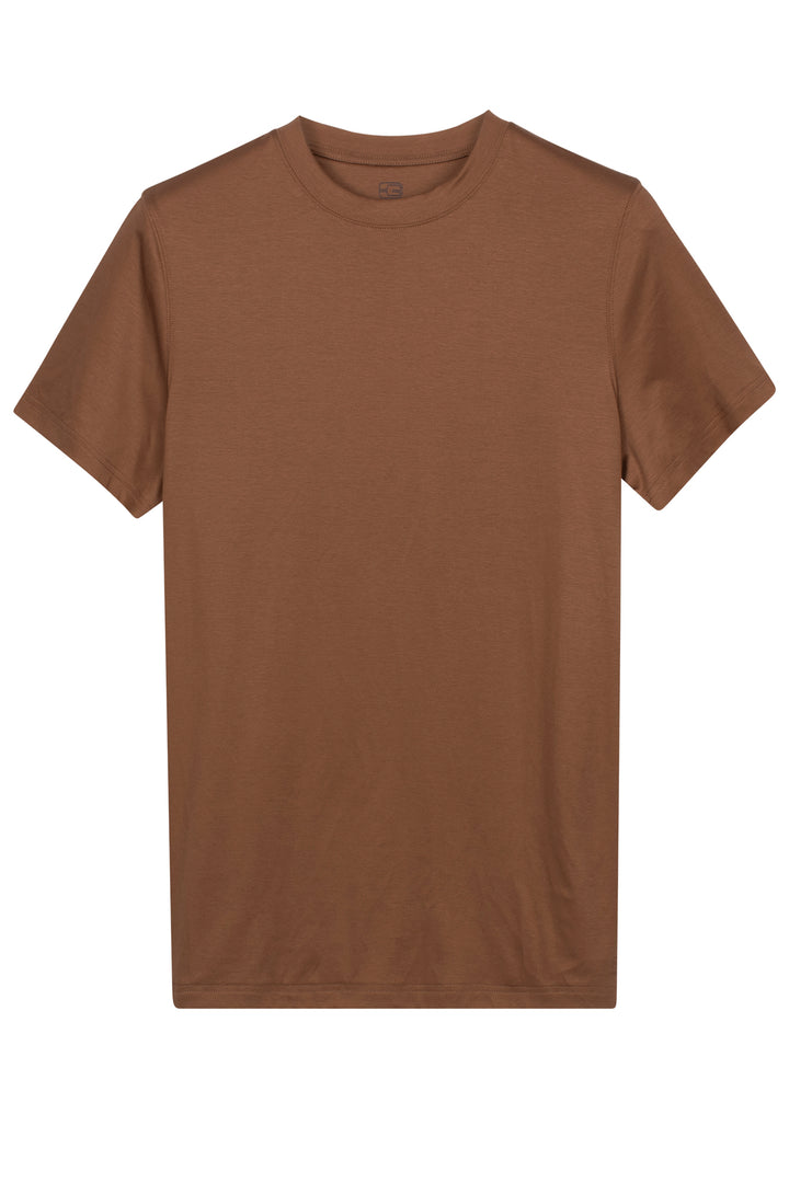 Giordano Luca Liquid Cotton T-shirt - Bruin