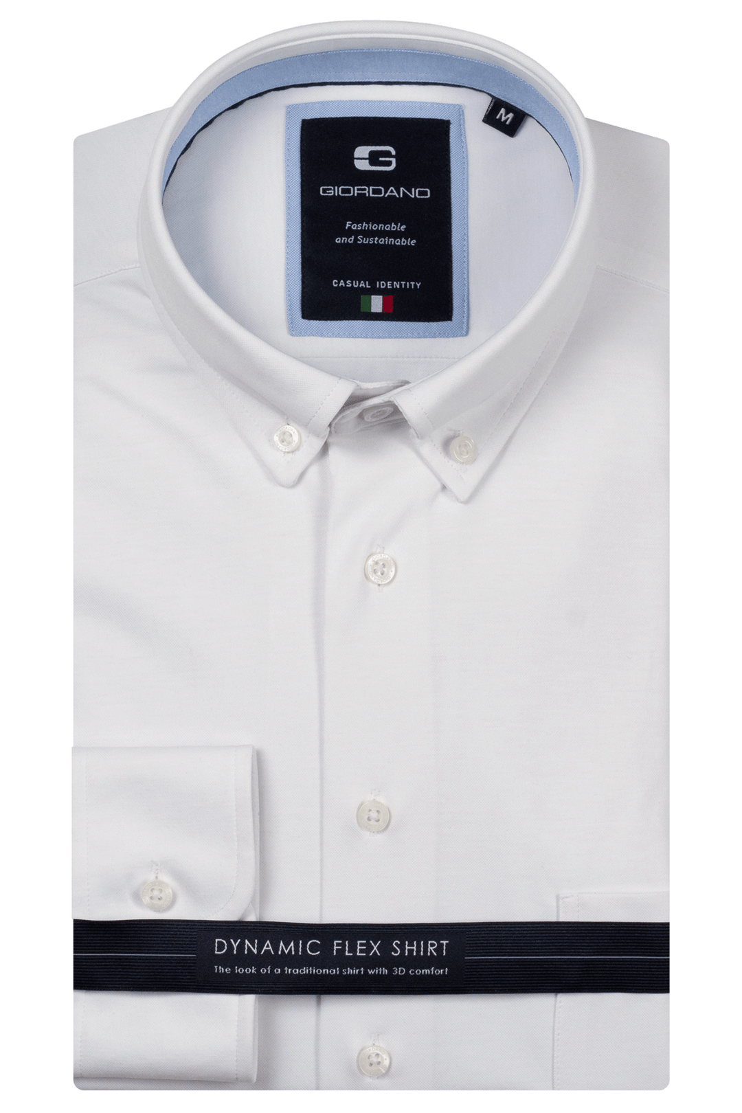 Loro Dynamic Flex Overhemd - Wit