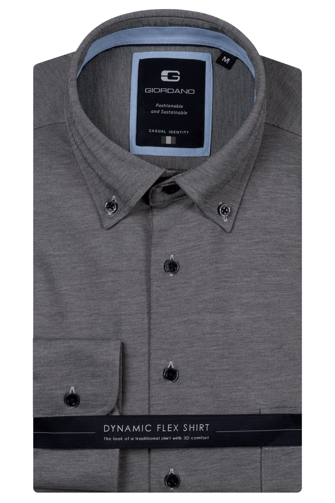 Loro Dynamic Flex Overhemd - Blauw