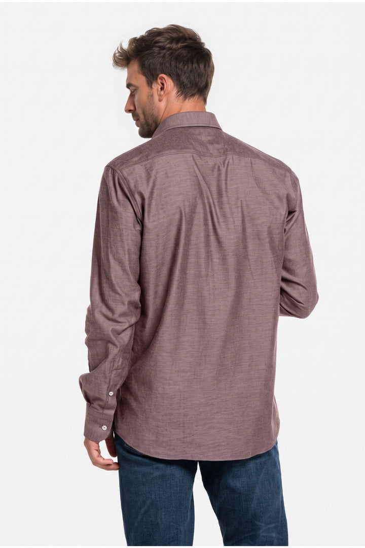 Giordano Dino Flanel Overhemd - Rood