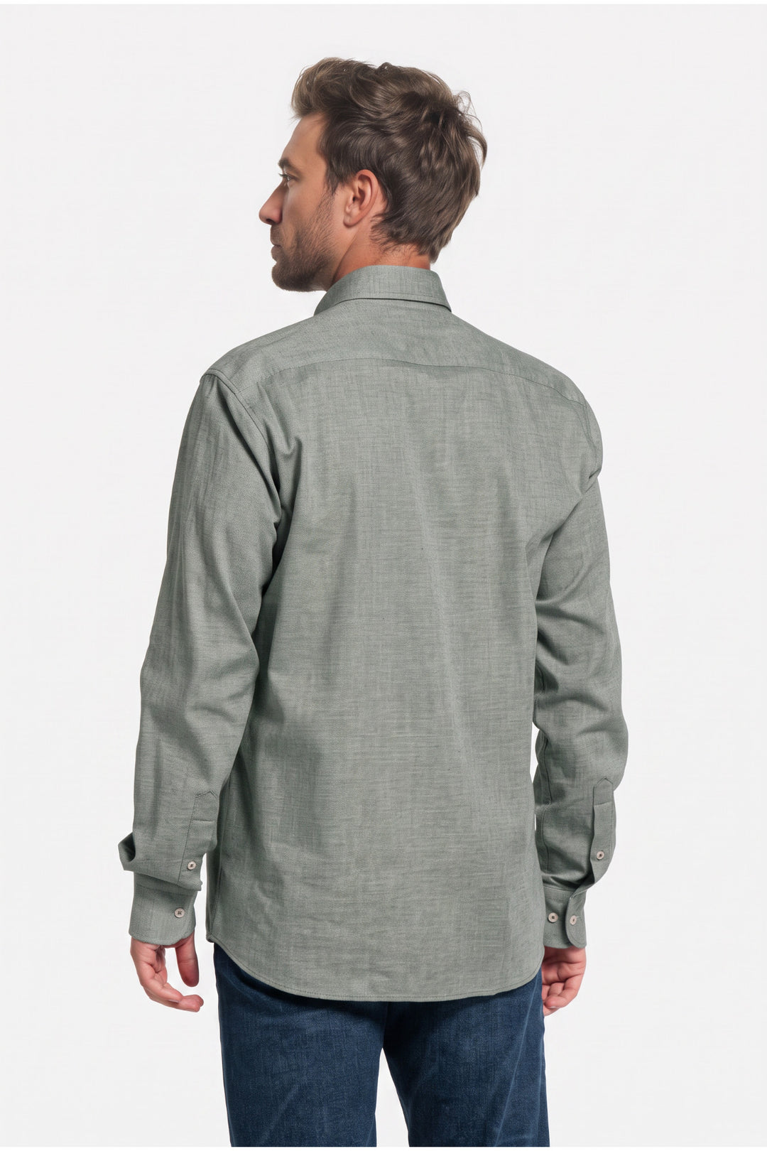 Dino Flanel Overhemd - Groen
