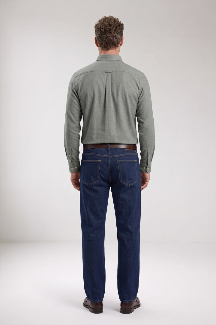 Dino Flanel Overhemd - Groen