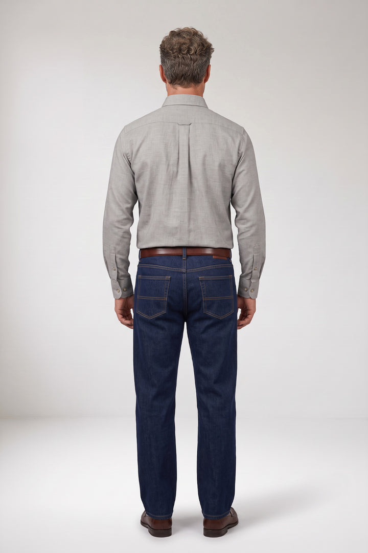 Dino Flanel Overhemd - Grijs