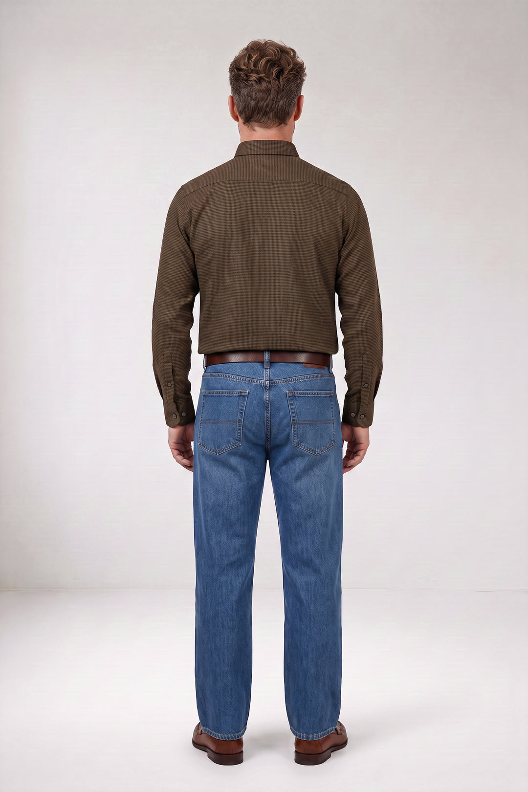 Dino Houndstooth Overhemd - Groen