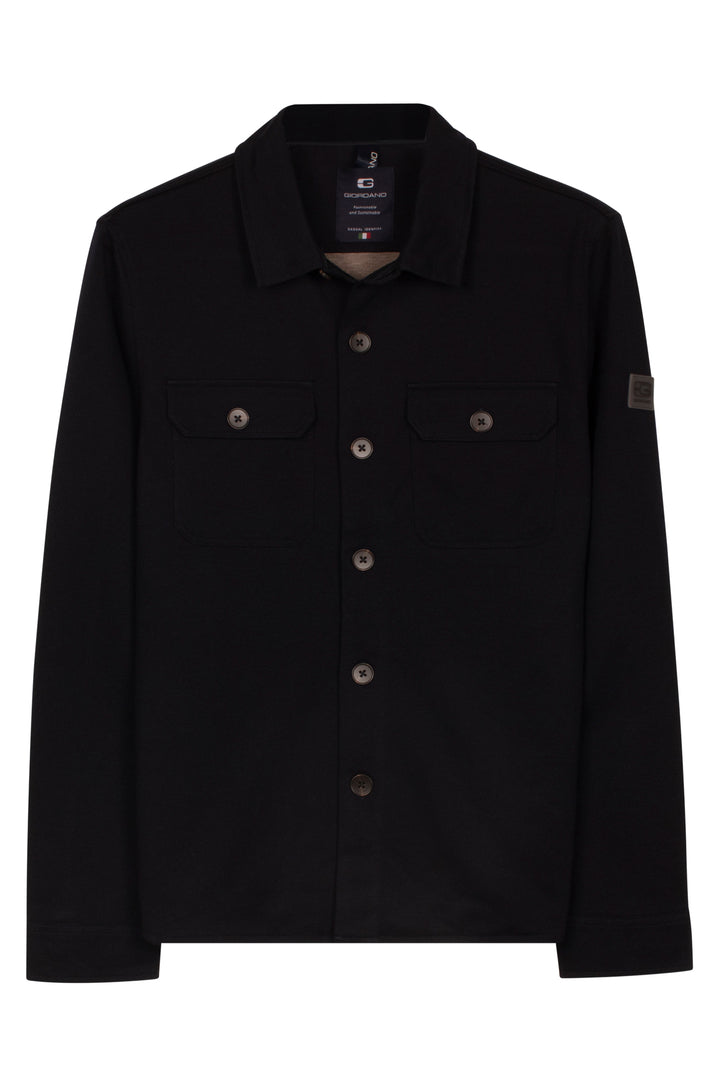 Taranto Knitted Overshirt - Navy