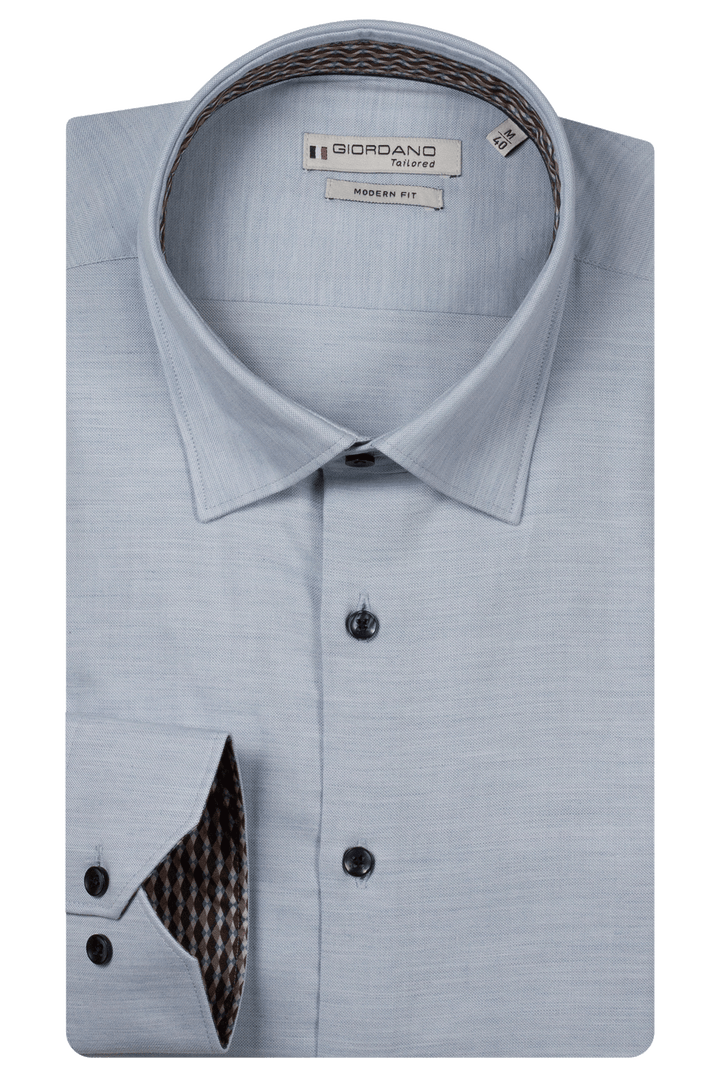 Belmonte Button Under Oxford Overhemd - Blauw
