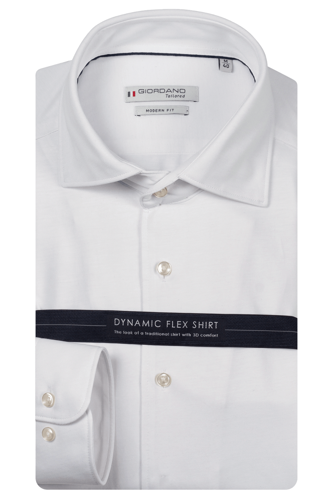 Bormio Dynamic Flex Overhemd - Wit