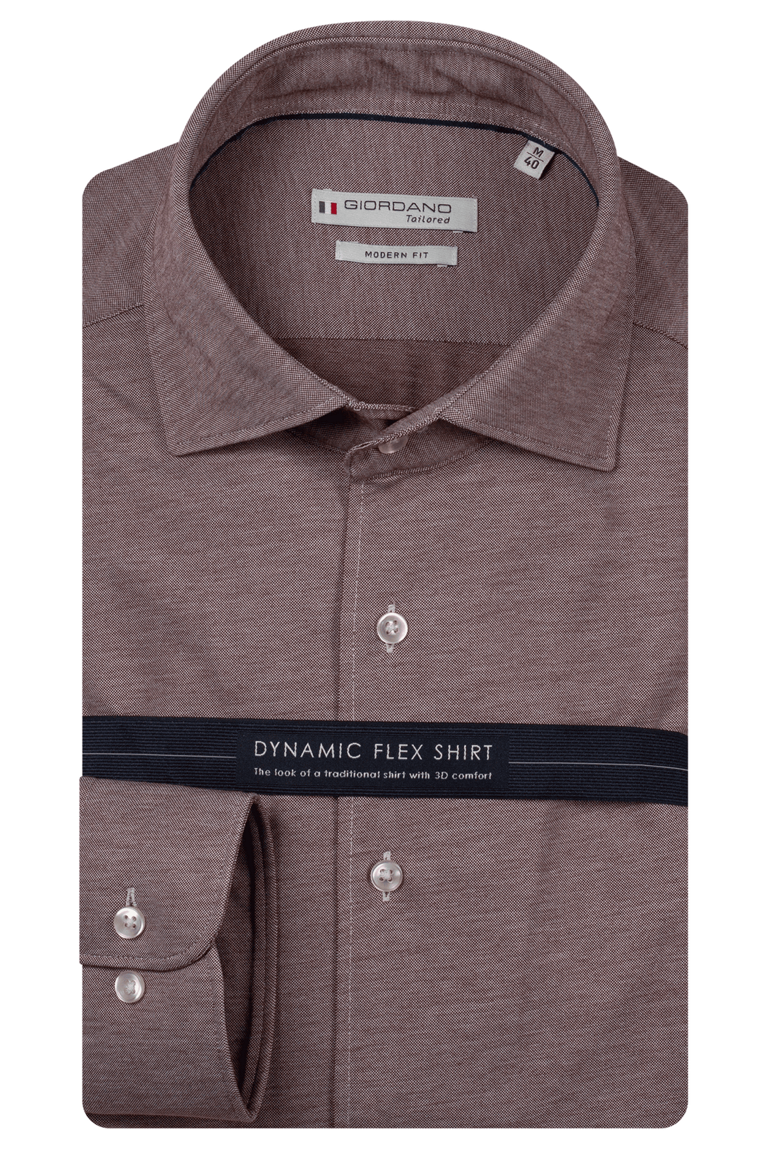 Bormio Dynamic Flex Overhemd - Rood