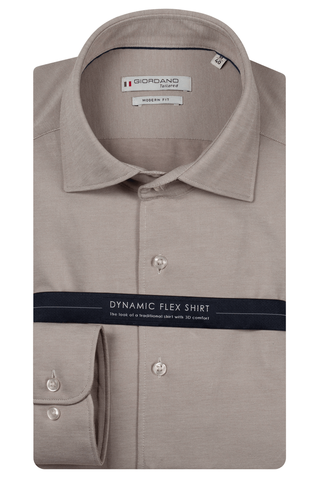 Bormio Dynamic Flex Overhemd - Beige
