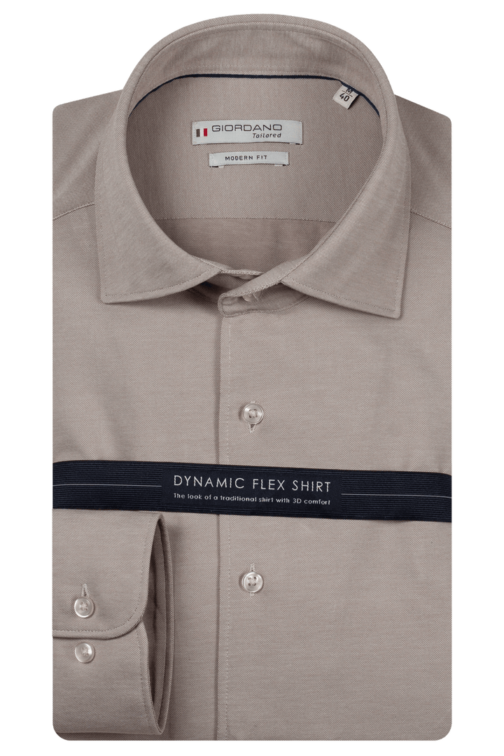 Bormio Dynamic Flex Overhemd - Beige