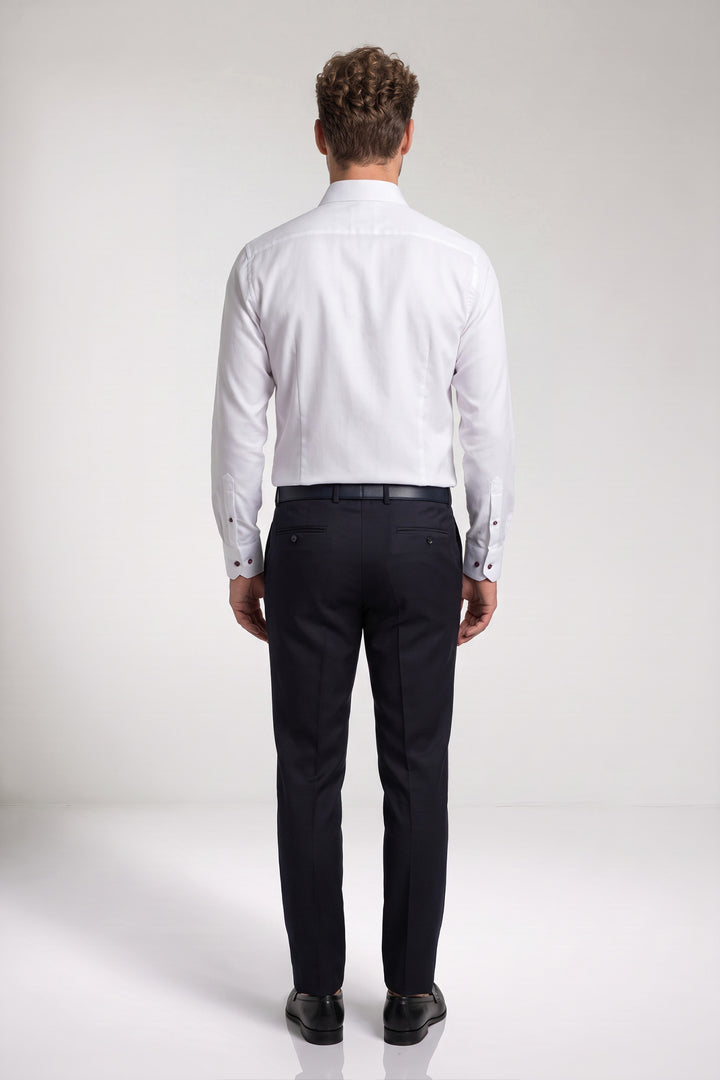 Maggiore Semi Cutaway Overhemd - Wit