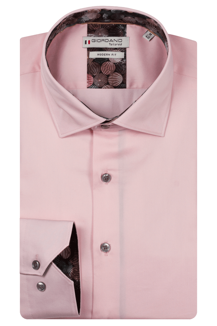 Maggiore Semi Cutaway Overhemd - Roze