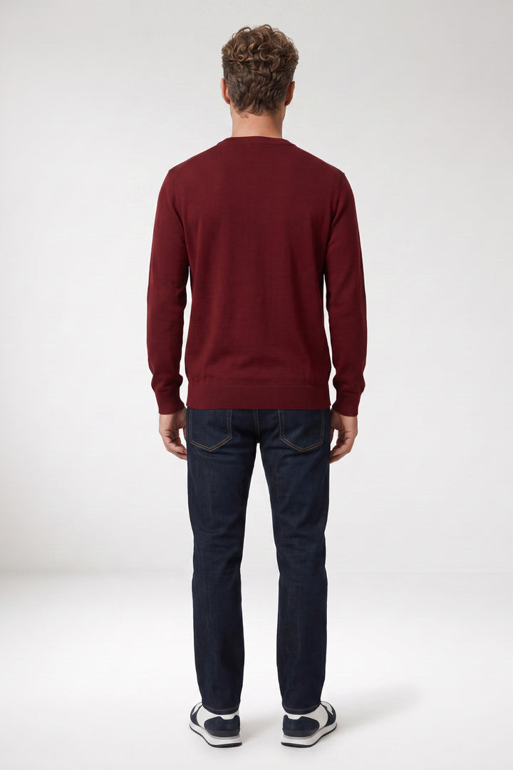 Treviso Tencel™ Lyocell Crewneck Pullover - Rood