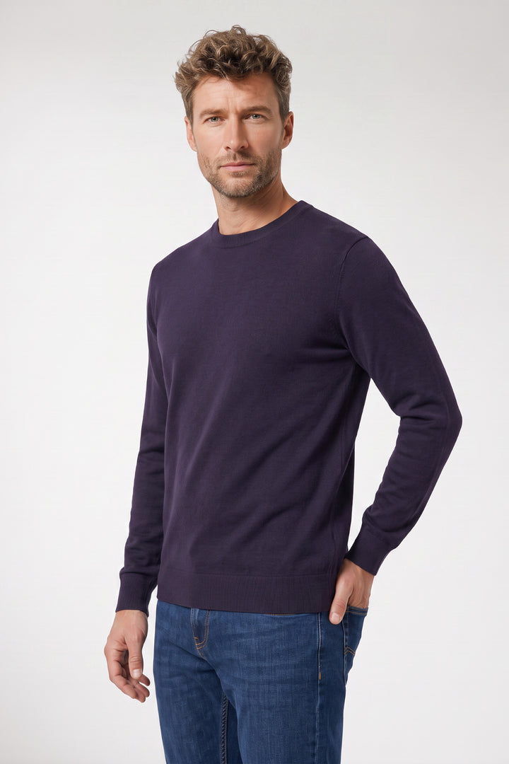 Treviso Tencel™ Lyocell Crewneck Pullover - Donkerblauw