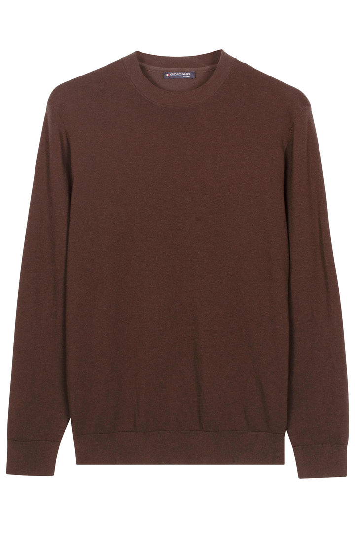 Treviso Tencel™ Lyocell Crewneck Pullover - Bruin