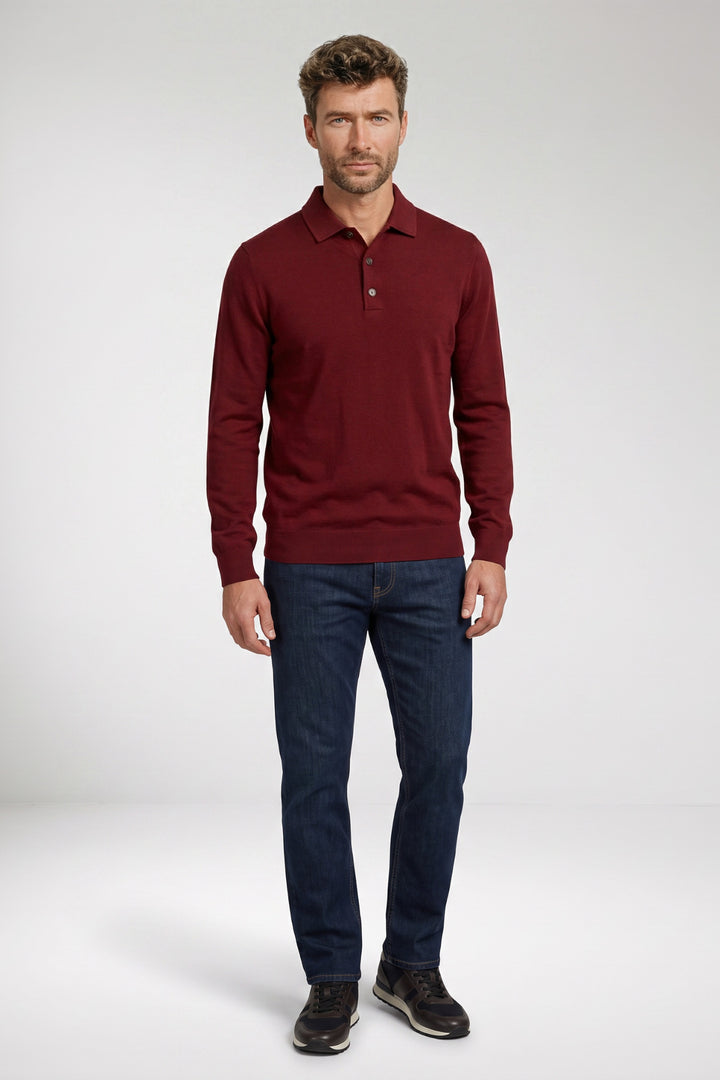 Triveso Tencel™ Lyocell Pullover - Rood