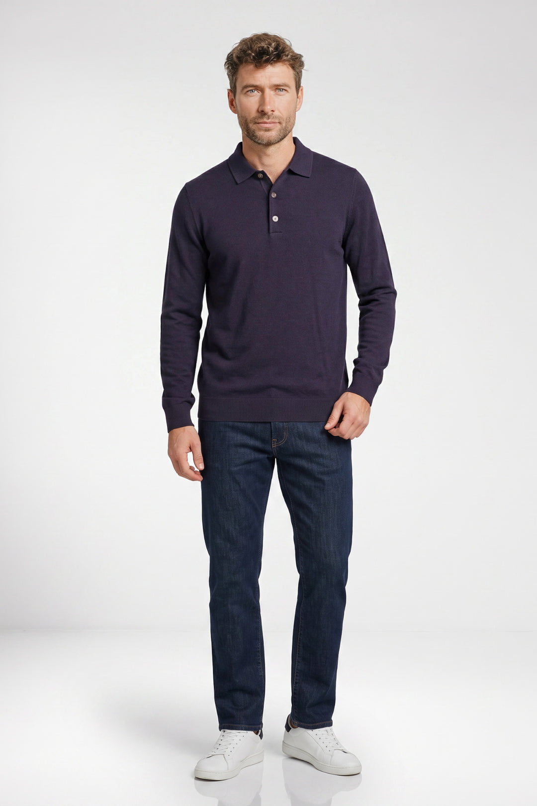 Merano Tencel™ Lyocell Pullover - Navy