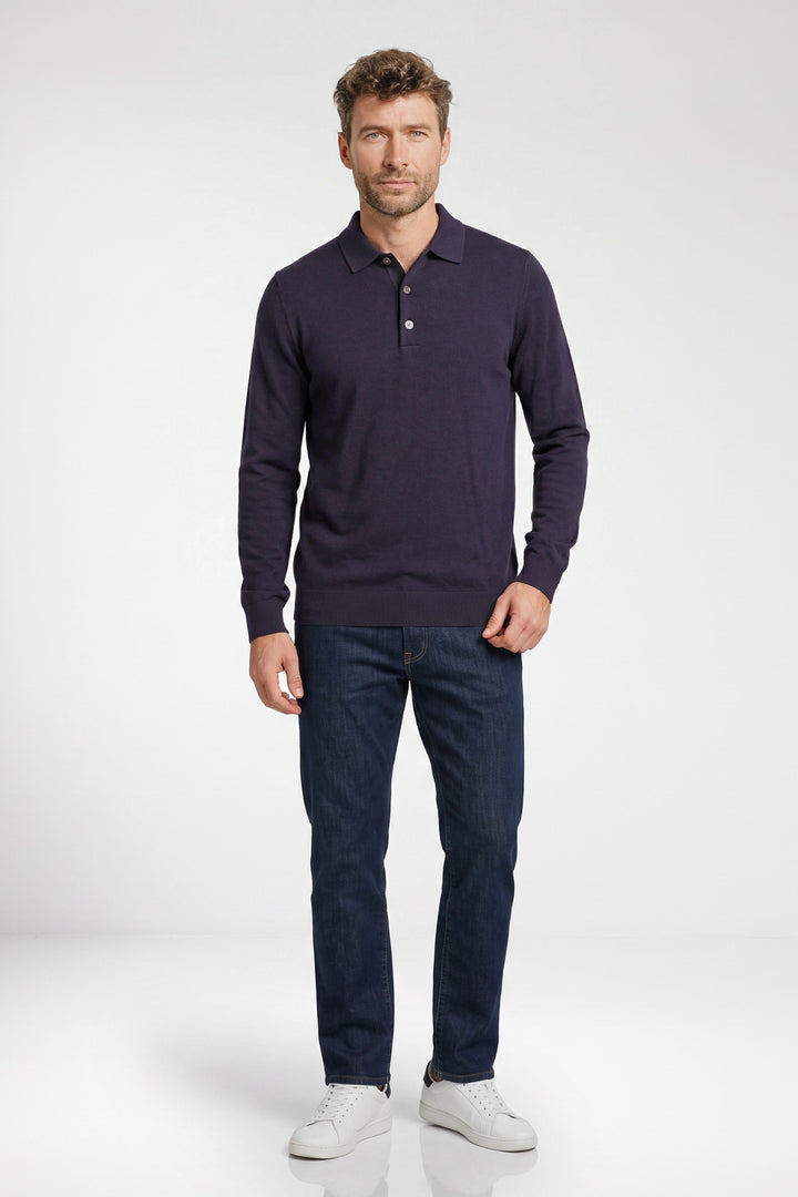 Merano Tencel™ Lyocell Pullover - Navy