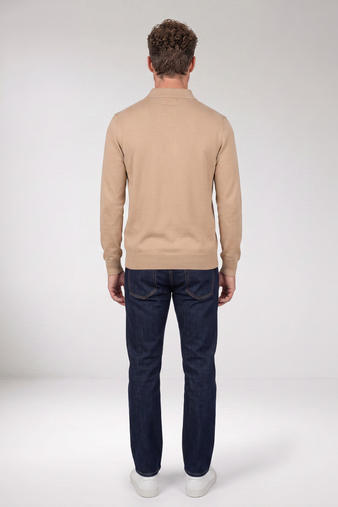 Giordano Triveso Tencel™ Lyocell Polo - Beige