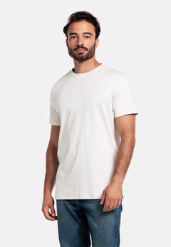 Giordano Luca Liquid Cotton T-Shirt - Wit - NOS5078-10