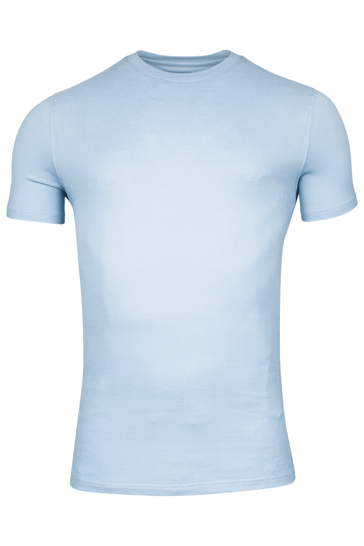 Giordano Luca Liquid Cotton T-Shirt - Lichtblauw